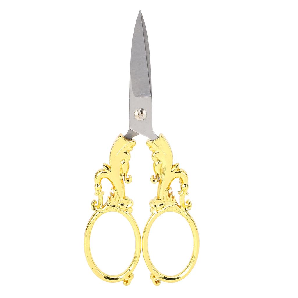 Embroidery Scissors Retro Stainless Steel Multifunctional Portable Scissors Shear Sewing Supplies
