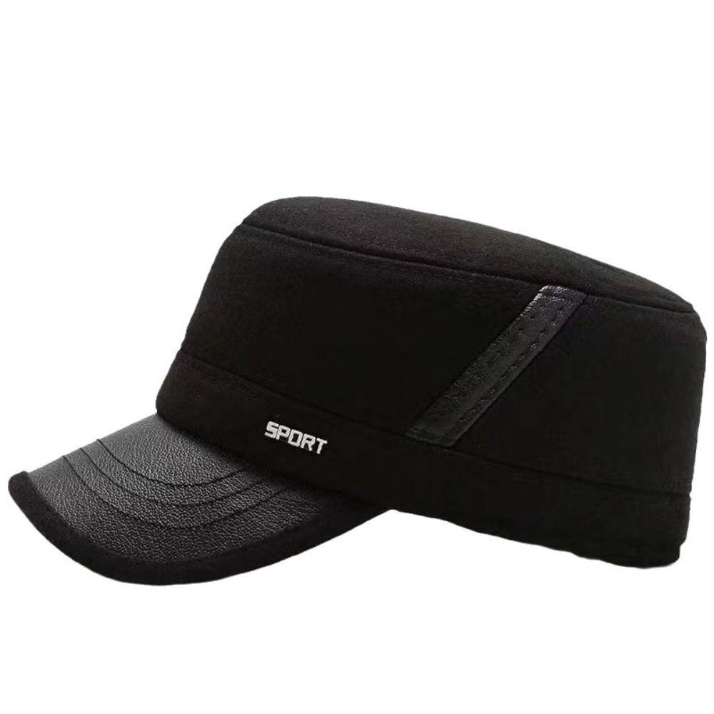 Outdoor Ear Protection Winter Hat Warm Thick Baseball Cap Windproof Casual Earmuffs Hat for Men