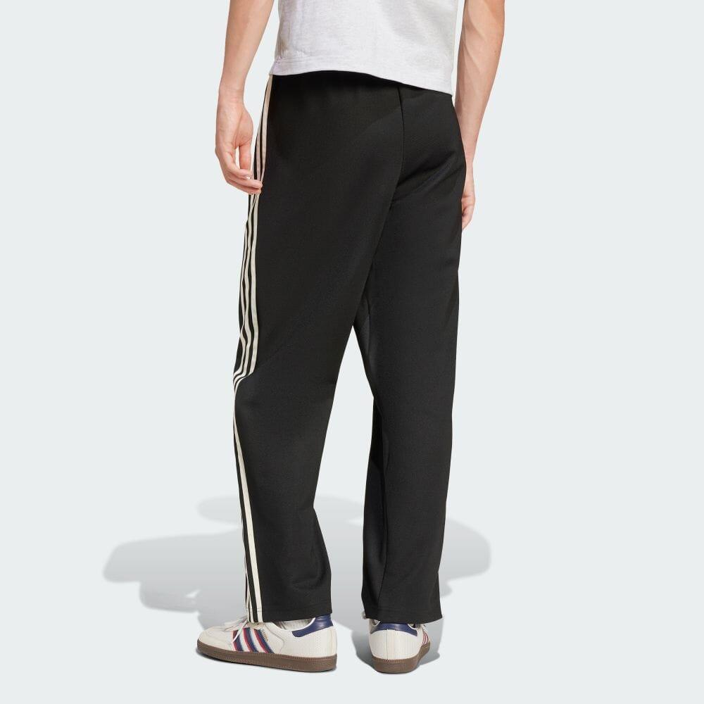 Adidas Originals 70S Fashion Striped Retro Sports Casual Pants Men Bottoms Black JN5976