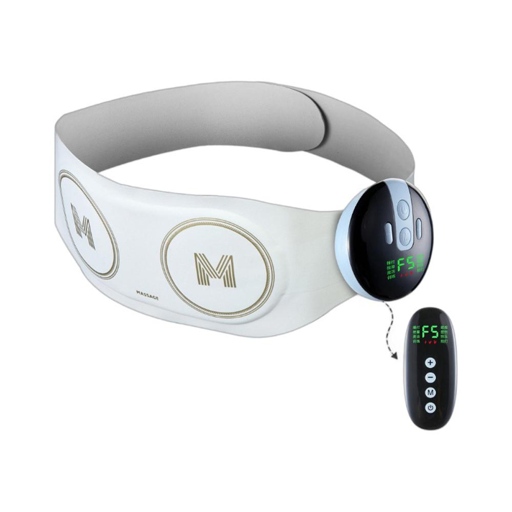 

Waist Massager, Electric Waist Heating Belt, Fat-reducing Weight Loss Belt, Waist Massage Support To Relieve Pain White білий