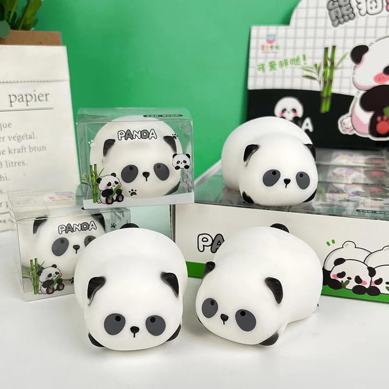 1pc Kawaii Cute Panda Expression Squishy Slow Rising Squeeze Funny Toys Relieves Child Adult Stress Anxiety Christmas Gift