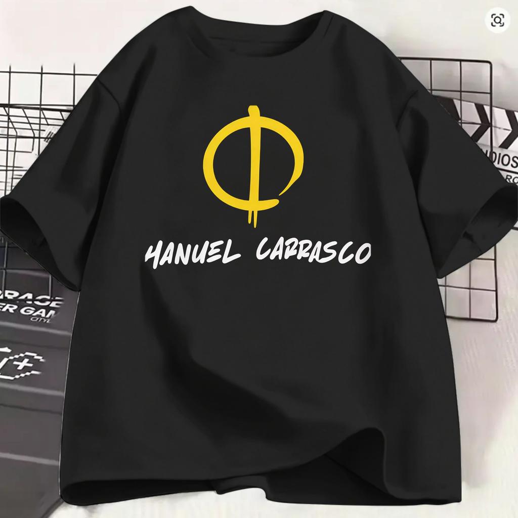 Unisexuel Carrasco Cotton Tshirt For Unisex Summer 2026 Salvaje Tour Y2k T Shirts Comfortabletrending Tees Oversize Casual Clothing