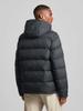 Winterjacke GANT Steppjacke Label-Patch schwarz