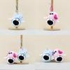 Lovely Cartoon Dog Plush Pendant Cute Big Nose Slippers Stuffed Animal For Bag Charm