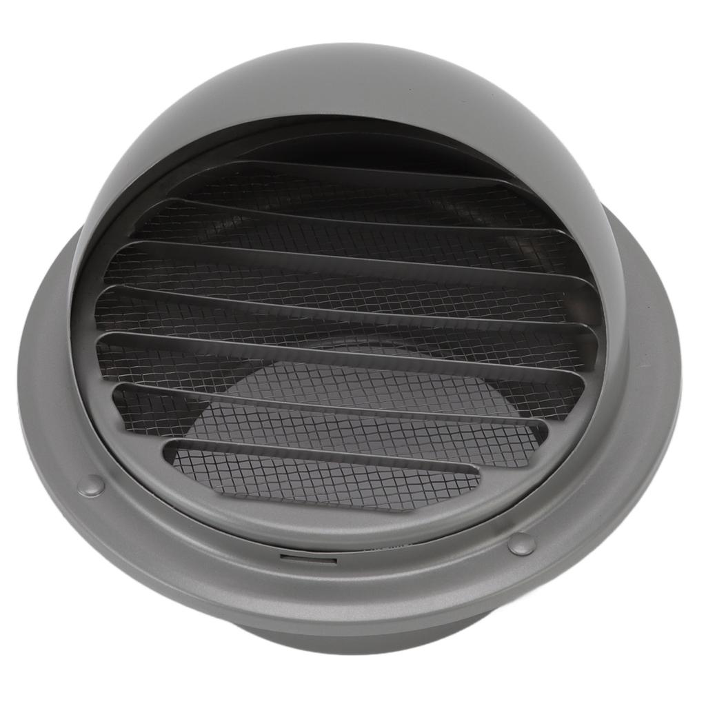 Runde Edelstahl-Lüftungsabdeckung mit Lamellen, wasserdicht, winddicht, Außenwand-Lüftungsauslass für