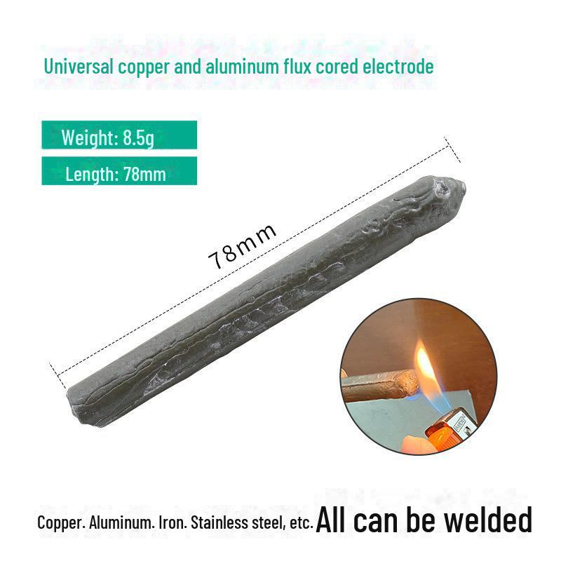 Low-Temp Universal Repair Welding Rod: High-Performance Flux-Cored Copper, Iron, Aluminum Wire