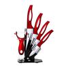 6-piece Set 3" 4" 5" 6" Inch + Pair + Knife Holder Ceramic Knife Kitchen Knife Fruit Practical Chef Kitchen Set