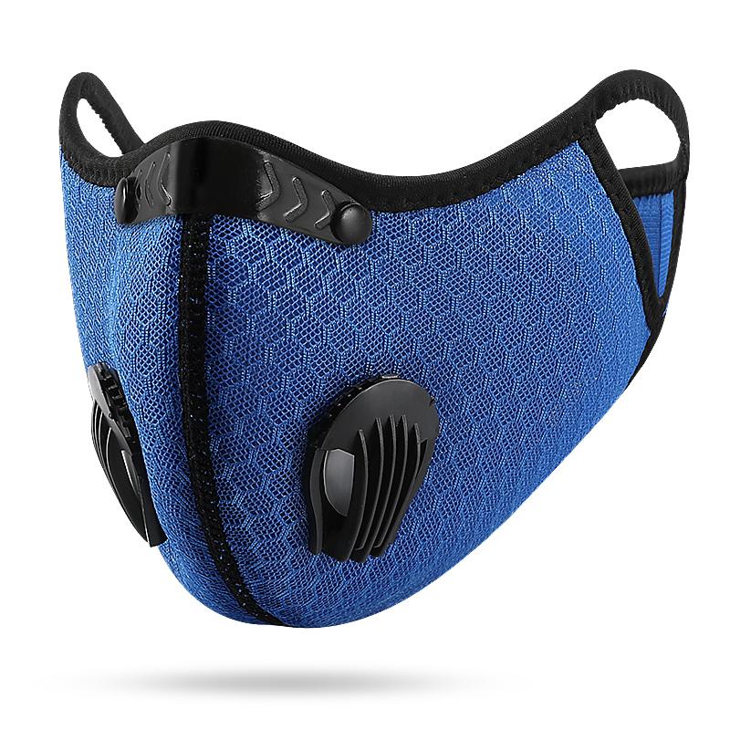 Cycling Mask Sport Washable Reusable with Filter Dust Mask Cycling Face Mask for Men Riding Mask Bandana Actived Carbon Filters