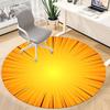 1pc Sunburst Pattern Chair Carpet for Office, Non-slip, Soft and Durable Office Rug for  Decoration, Perfect for Office Yy251229170