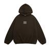 Unisex Streetwear Hoodie With Bold Letter Print Oversized Fit Fleece-Lined Cotton Sweatshirt