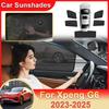 Magnetische Sonnenschutz für Xpeng G6 Zubehör 2024 2025 Auto Sonnenschutzblenden Verdunkelung Vorhang Sichtschutz Auto Zubehör