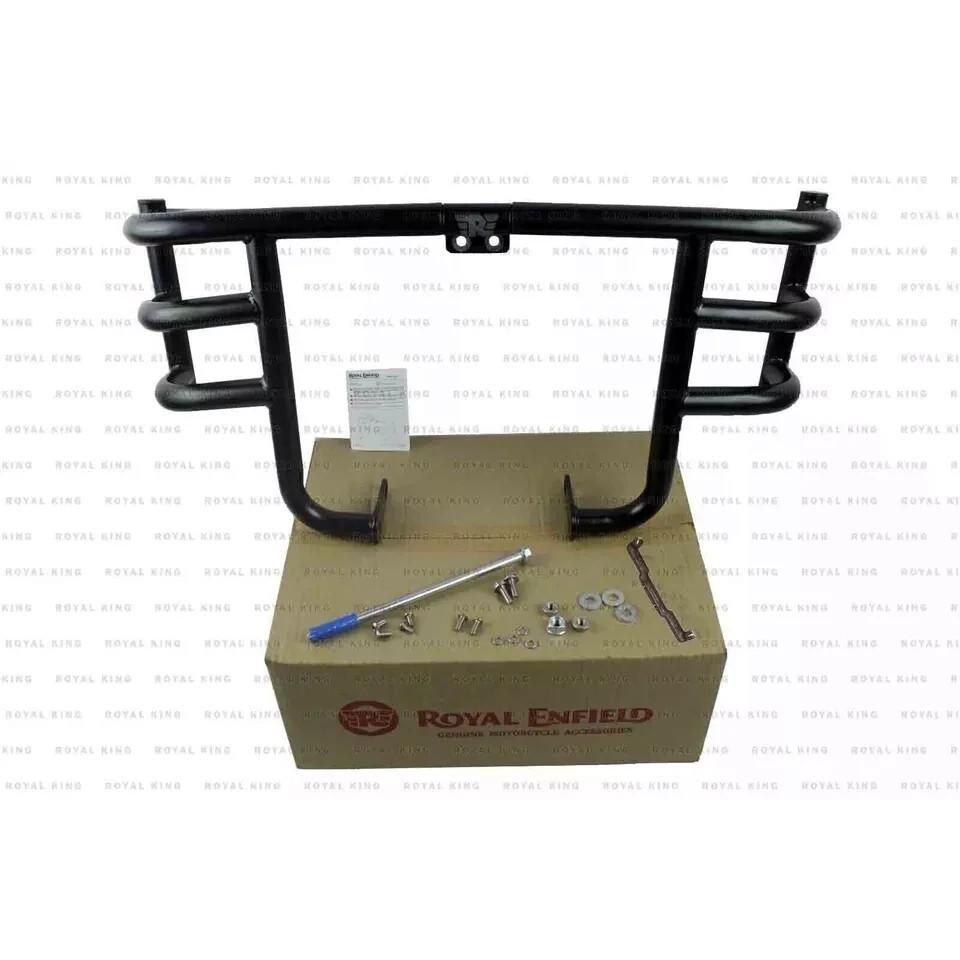 For Royal Enfield Meteor 350 "Airfly Engine Guard & Solo Expedition Rack Combo"