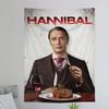 Horror-TV-Serie Hannibal Wandteppich Kunstdruck Japanischer Wandbehang Anime Wandbehang Heimdekoration