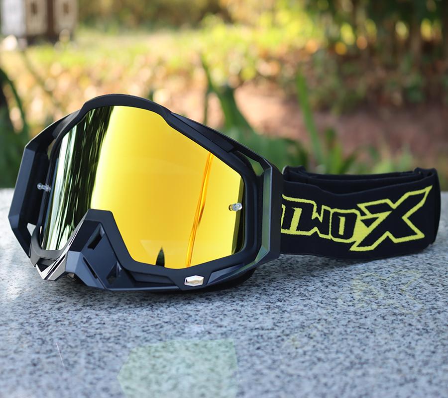 

Мотоциклетные очки Two-X MX Мотокросс Гоночные очки Очки для езды по бездорожью Мотоциклетные очки для мотокросса ATV MTB Солнцезащитные очки для спорта на открытом воздухе