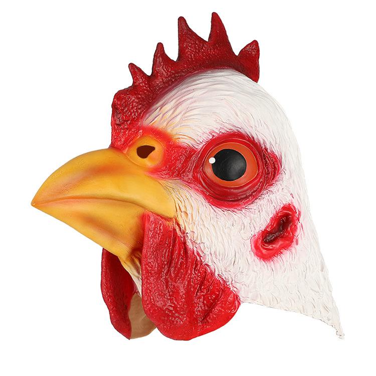 Halloween-Maske, Latex-Kopfbedeckung, niedliche Tiermaske der zwölf Sternzeichen, für Bar, Tanzparty und Kostümaufführung