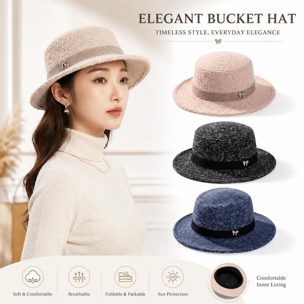 British Retro Women's Fedora Hat Fashion Commute Hat New Trilby Hat Daily Commute