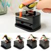 Automatic Toothpick Dispenser  Bird Design Push Button Canister Organizer Desktop Storage Box and Toothpicksfor Home Office