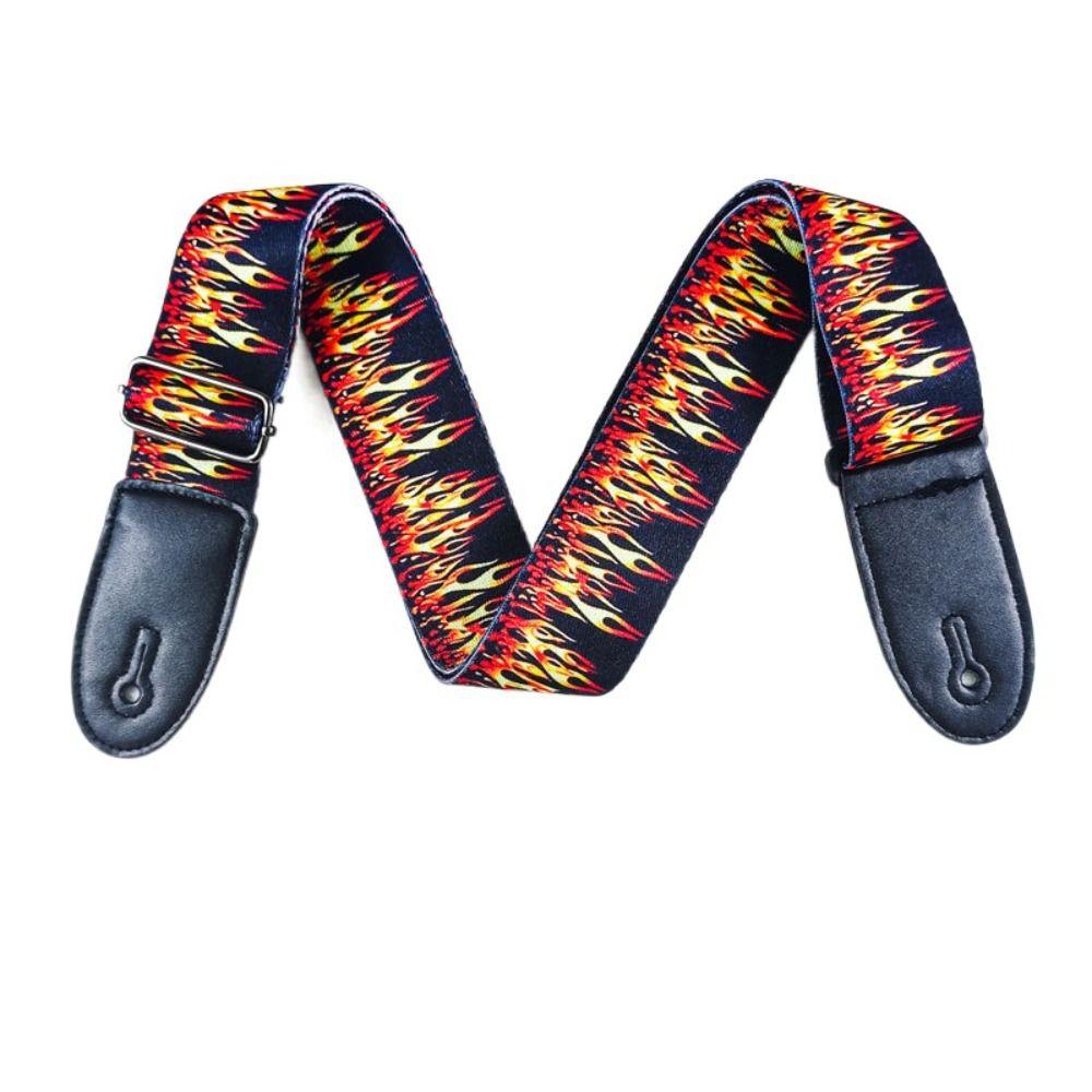 Vintage Guitar Strap Adjustable Electric Guitar Belts Bass Belts Guitar Belts  Folk Electric Guitar