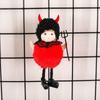 Scary Witch Black Cat Hanging Decoration Plush Halloween Witch Pendant  Holiday Decor