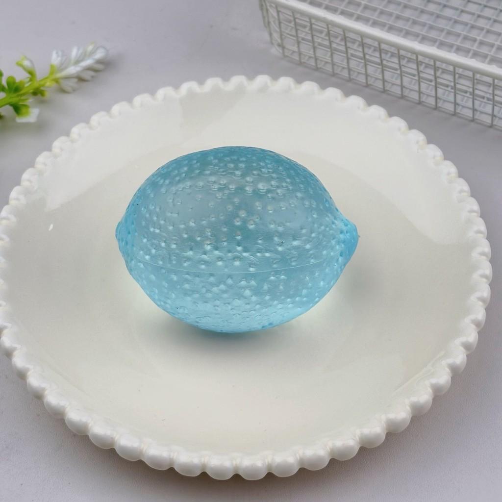Silicone Lemon Squeeze Toy For Stress Relief And Sensory Development For Girls And Boys