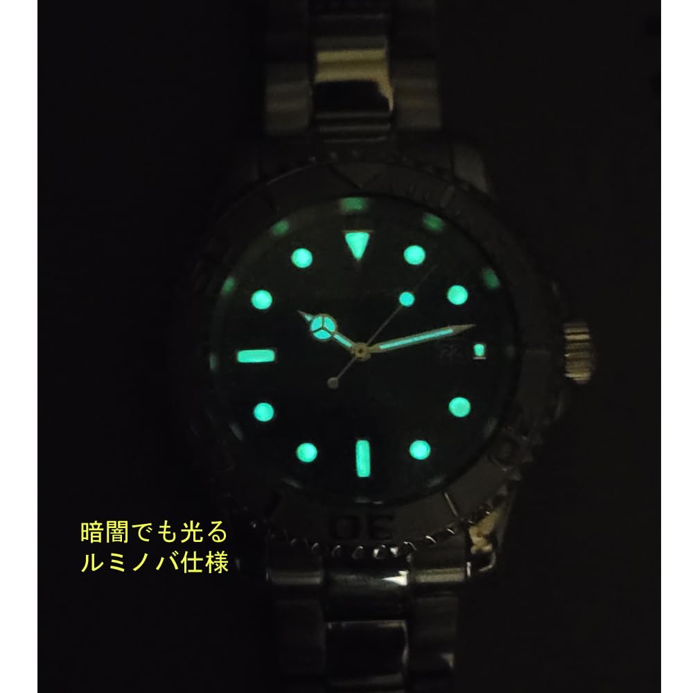Mauro Jerardi MJ061-1 Solar Black Diver JapanWatch