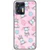For Oukitel C35 Svart Deksel Tpu Søt Tegneserie Bakdeksel på OukitelC35 Full beskyttelse støtsikker Ultratynn bumper