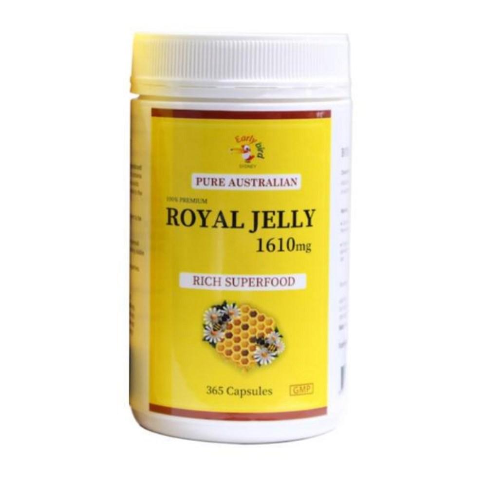 Early Bird Royal Jelly 1610 1610mg Early Bird Royal Jelly 1610 1610mg 365 Capsules 1 pcs