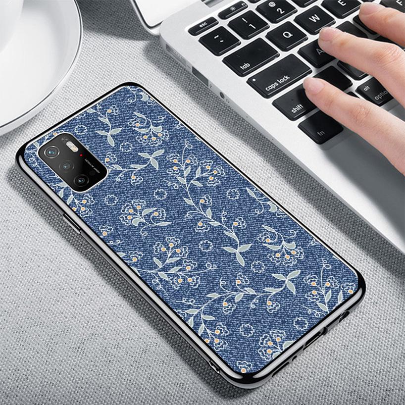 Jeans Cowboy Denim Printed Phnoe Case for Xiaomi Poco X5 X6 X7 Pro X4 Gt F7 Ultra M8 M7 Redmi 15C 15 13C 13 12C 12 Unique Cover