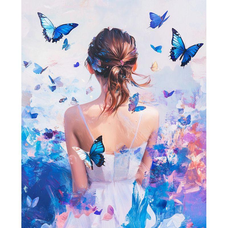 GATYZTORY Picture By Number Girl Kits Home Decor Painting By Numbers Figure Drawing On Canvas HandPainted Art DIY Gift
