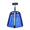 Car Snow Shovel Lightweight Aluminum Alloy Foldable Snow Shovel with Ergonomic Non-Slip D-Handle Snow Removal Gardening Tool