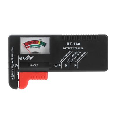 Pointer BT168 Tester kapacity baterie Přenosná kontrola baterie pro 1,5V 9V baterii