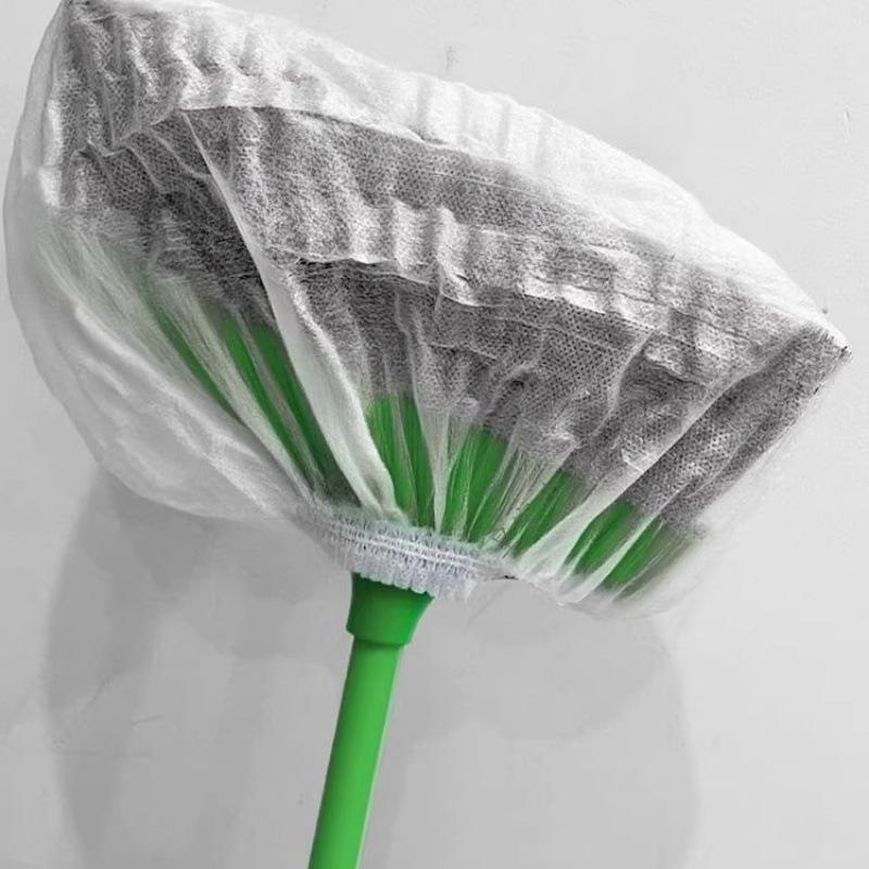 

Disposable Non-Stick Broom Dust Cover for Hair and Floor Cleaning 50 Pieces