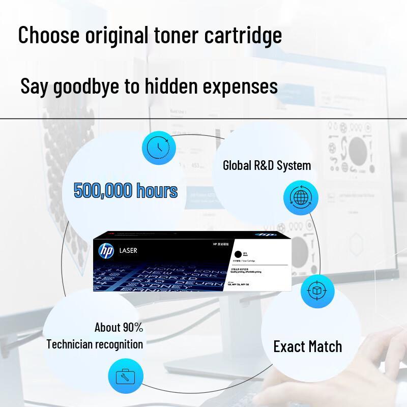 HP W1680A/168A Black Original Toner Cartridge
