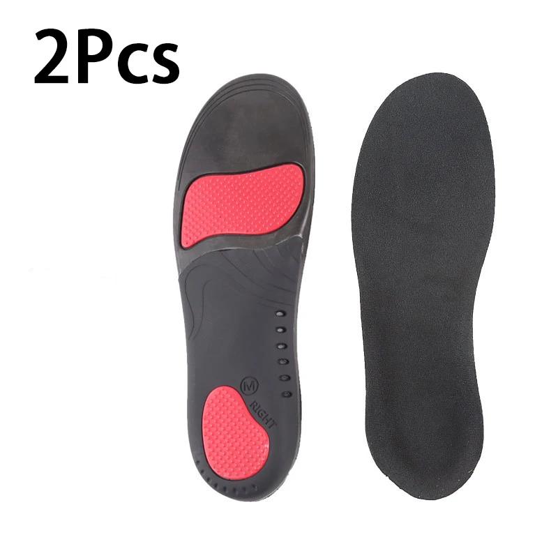 2/4PCS Arch Support Orthopedic Insoles Flat Feet Plantar Fasciitis Insoles GEL Shock Absorbing Soles Soft Elastic Sports Insoles