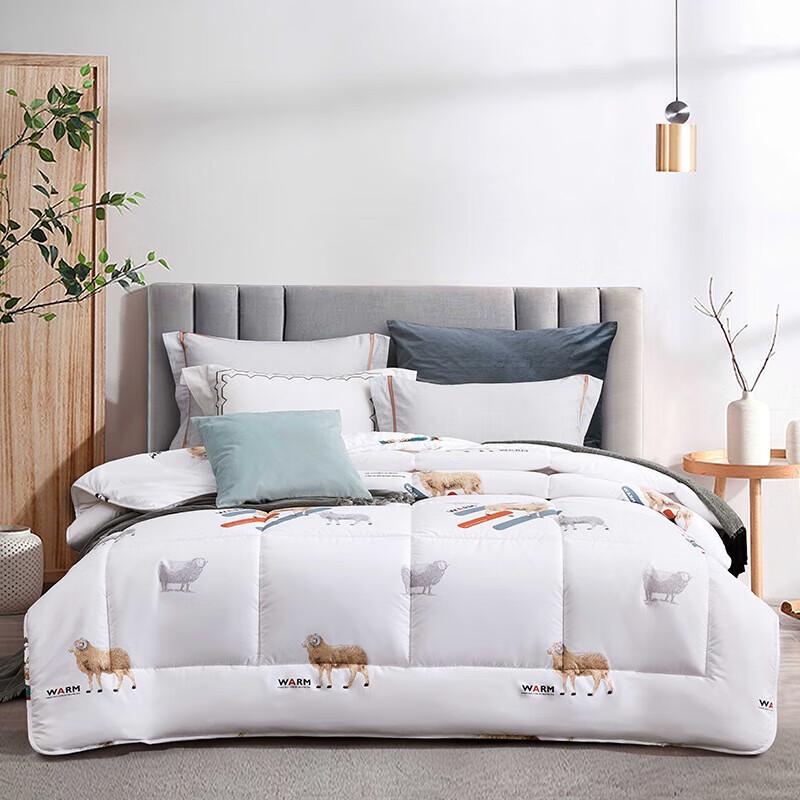 

Mengjie Warm 100% Wool Quilt