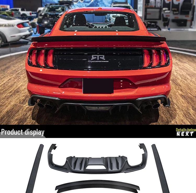 Ford Mustang RTR Style Body Kit: Front Lip, Side Skirts, Rear Lip, Spoiler, and Wing