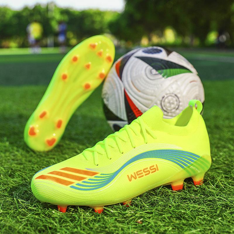 New Non-slip Spike Football Shoes Men's Adult Sports Shoes Men's and Women's Youth Competition Sports Shoes
