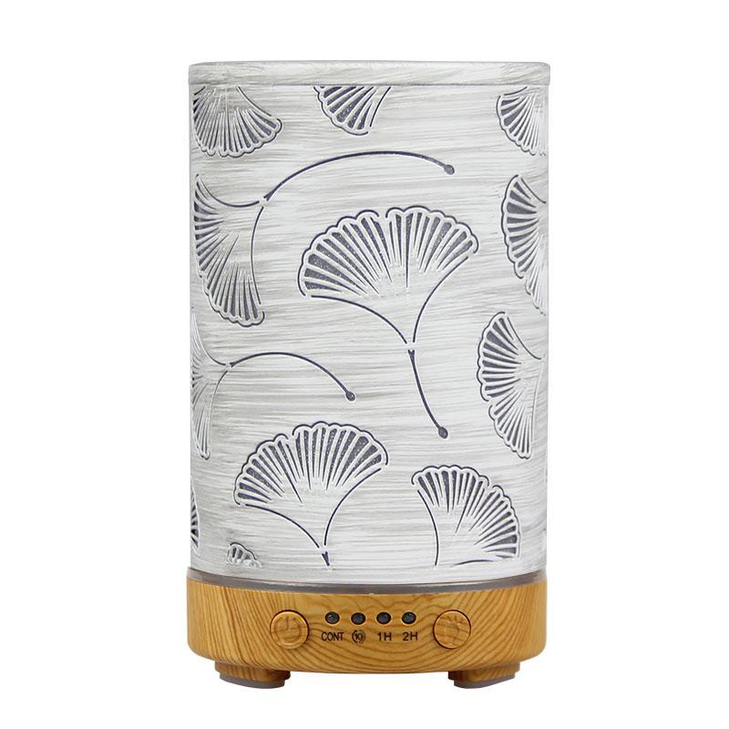 Top-Fill 100ml Luftbefeuchter Leiser Kaltnebel Ultraschall-Luftbefeuchter Aroma-Diffusor Automatische Abschaltung für Schlafzimmer Zuhause Baby