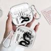 The Art World Of Dragons Clear Earphone Cases Cover With Hook Case For Samsung Galaxy Buds 4Pro 2Pro Live 4 Pro 3Pro 3 FE 2