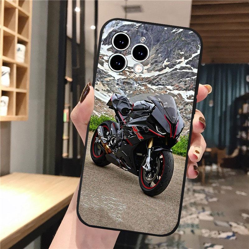 Motorcycle Phone Case For iphone 17 Pro Max Air 16 15 14 13 Pro Max 15 16 Pro 15Plus