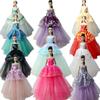 10 teile/los Puppe Kleidung Für Barbie Puppe Outfit Formale Abendkleider Kleidung Für Barbie Puppe Party Kleid 1/6 Puppe Zubehör Spielzeug