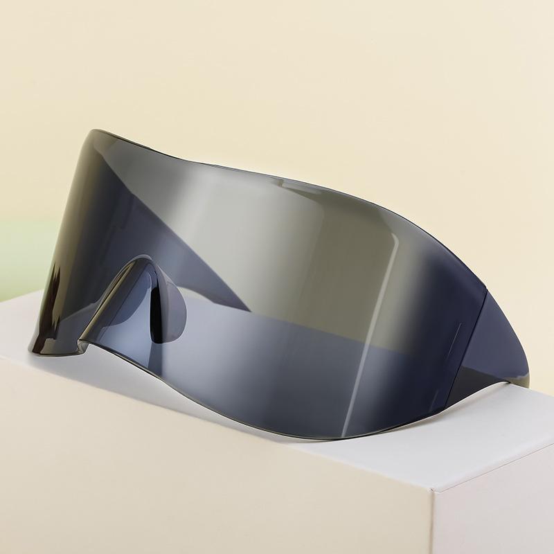 One Large Frame Sunglasses Men'S Sports Cycling Windproof Sunglasses Women'S Shades