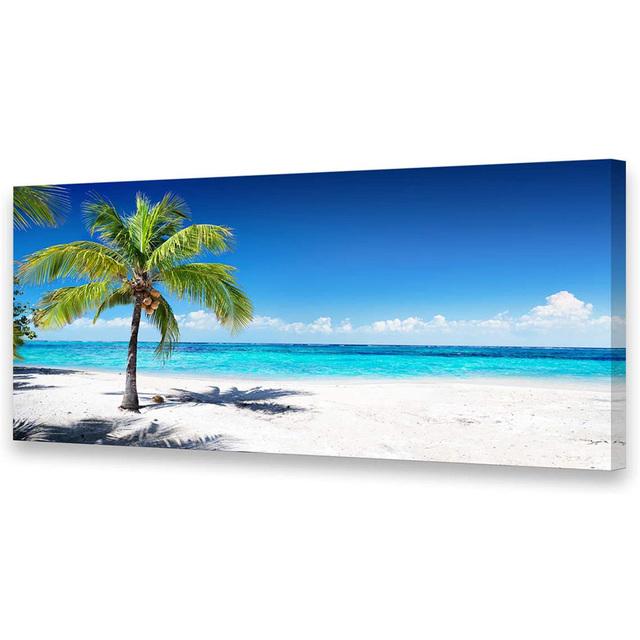 Beach Sunset Wall Art Posters Large Landscape Canvas Painting Print Nordic Forest Trees Wall Decoration Picture For Home Decor
