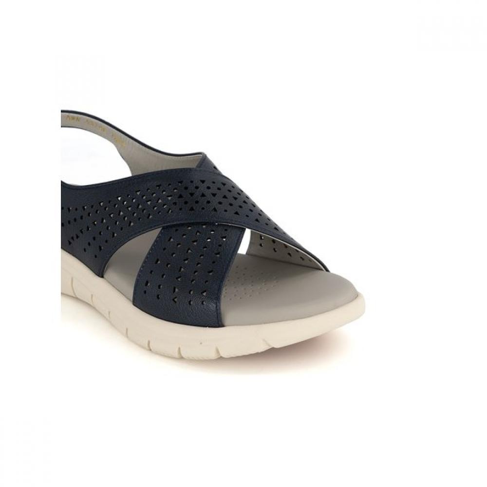 VAINER Navy Women S Comfort Sandal A379e0v1na
