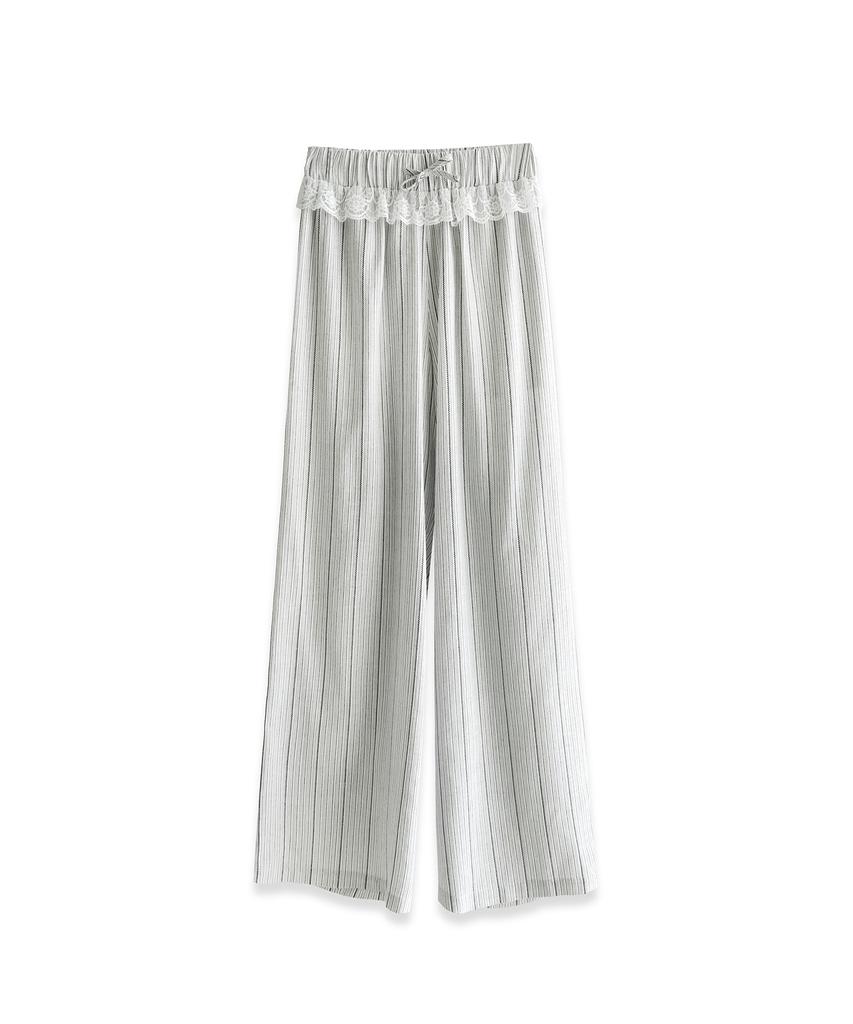 VIVACIOUS Boheme Striped Pants Navy