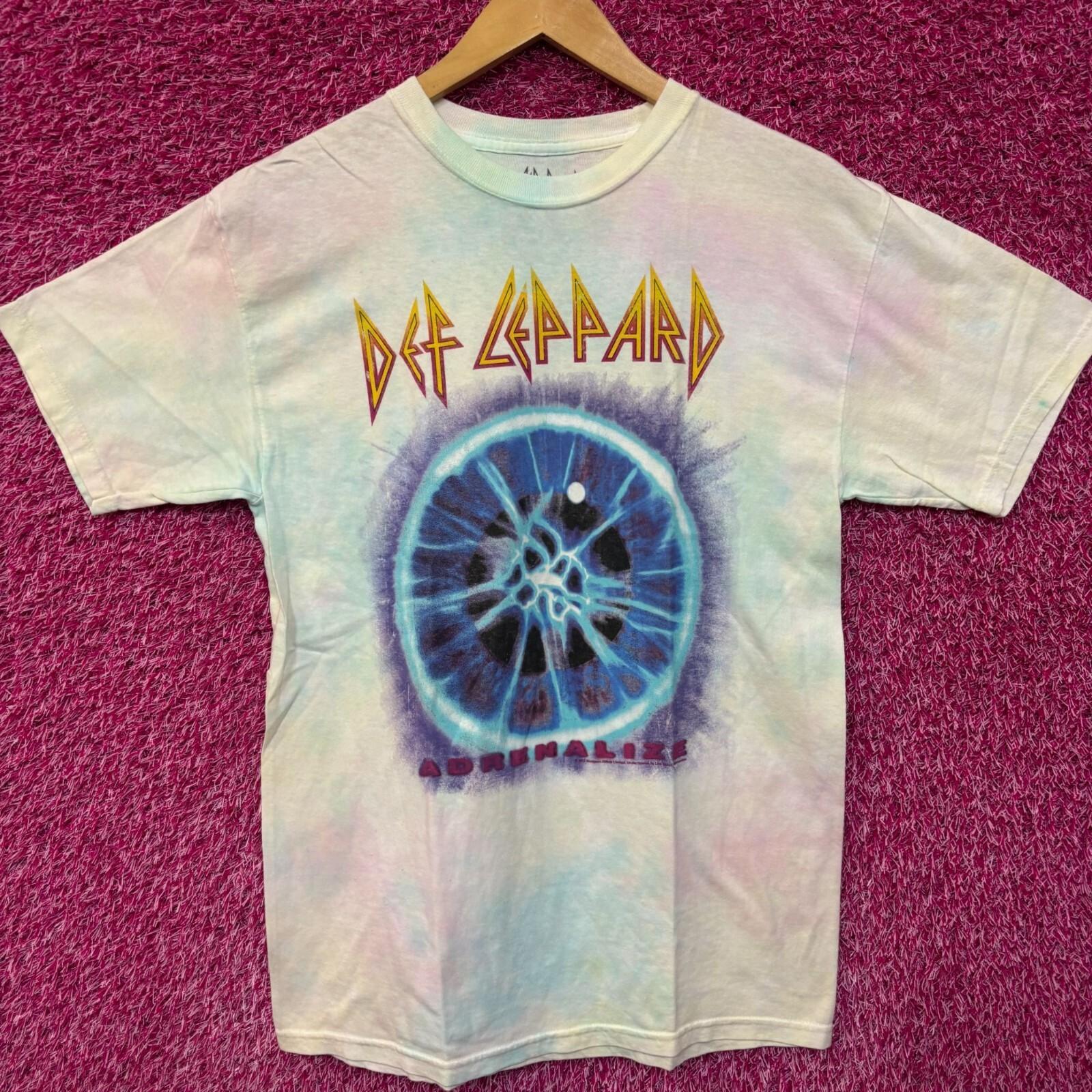 Def Leppard Adrenalize tiedye Rock Tshirt size medium XXXL