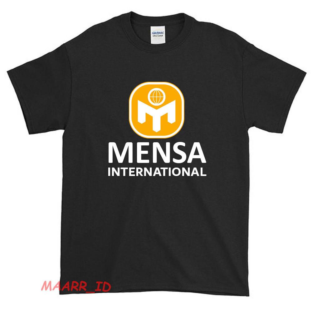 Neues Mensa International Logo Amerikanisches Lustiges T-Shirt USA Größe S-XXL