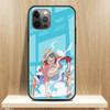 Funda de vidrio templado de una pieza para iPhone 13, 11, 14, Pro, 12, 7, 8 Plus, SE 2022, XR, X, XS Max, 6, 6S