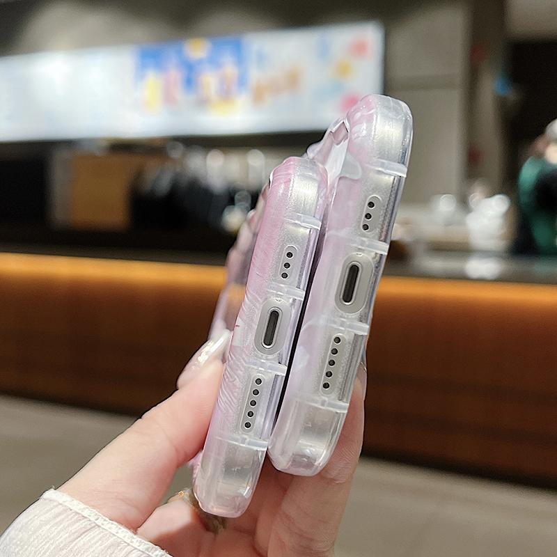 Flower Soft Phone Case for Xiaomi 13T Redmi Note 13 Note 12 Samsung A55 S24 Ultra A35 A54 A53 A34 S23 IPhone 15 11 Reno 11 8T Realme C55 C67 Cover
