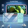 Luxury Crystal Clear Slide Camera Protection Case for IPhone 16 Pro Max 15 14 13 Plus Mini Acrylic Hard Transparent Back Cover